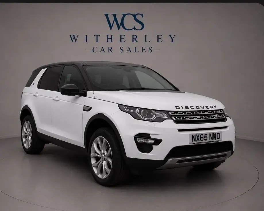 Used Land Rover Discovery Sport HSE 180 HP (132 kW) 2015 White SUV