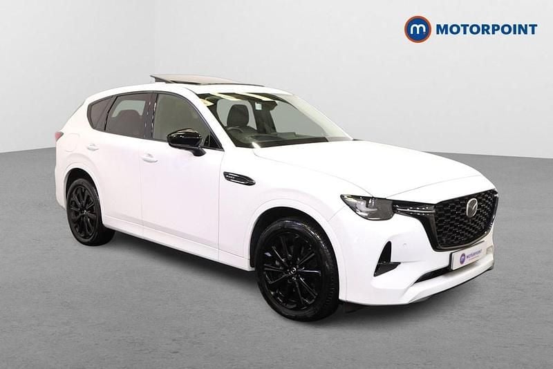 White Used 2023 Mazda CX-60 Homura-Line SUV | £26,499 (Good price) - Image 1/4