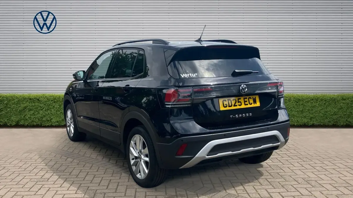 Used VW T-Cross Match 115 HP (84 kW) 2025 Black SUV