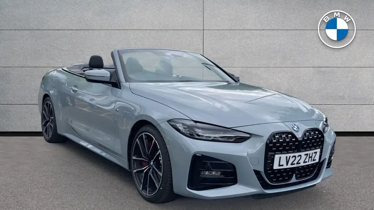 Used BMW 420 Cabriolet M Sport 181 HP (133 kW) 2022 Grey Cabriolet