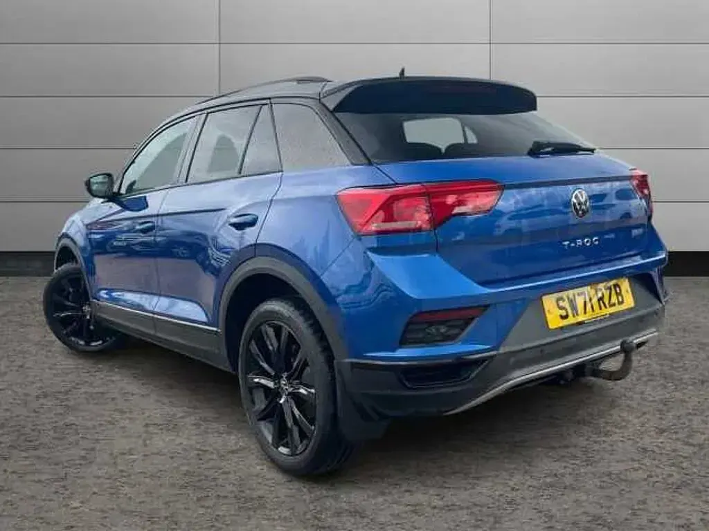 Used VW T-Roc Black Edition 150 HP (110 kW) 2021 Blue SUV