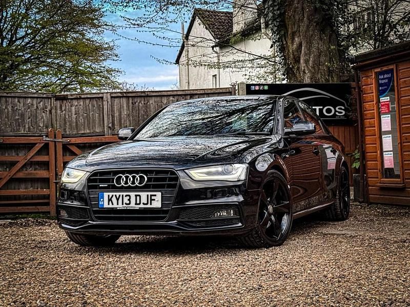 Used Audi A4 Black Edition 2013 Black Sedan