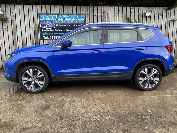 Used Seat Ateca Ecomotive 115 HP (84 kW) 2018 Blue SUV