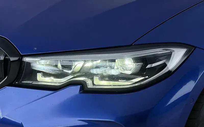 Used BMW 330 M Sport 258 HP (189 kW) 2019 Blue Sedan