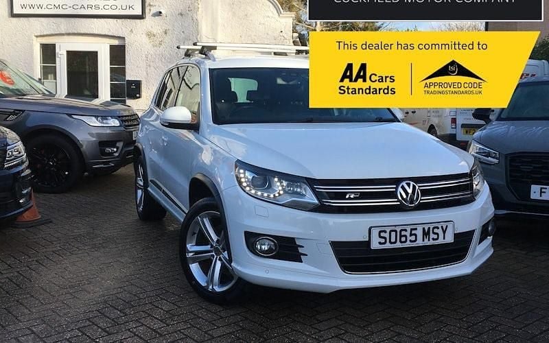 White Used 2015 VW Tiguan R-line Edition SUV | £10,490 (Fair price) - Image 1/4