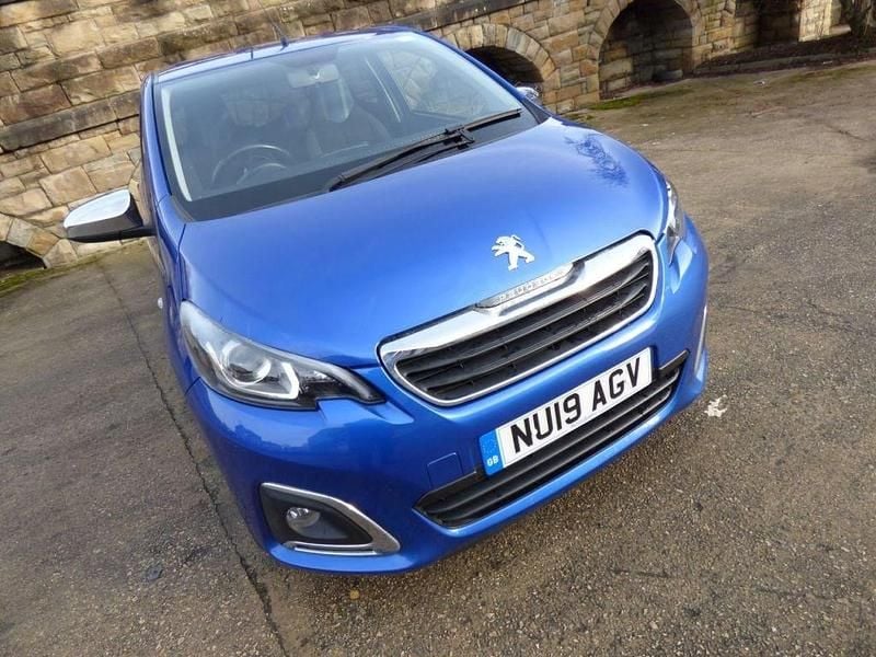 Blue Used 2019 Peugeot 108 Collection Hatchback | £7,995 (Fair price) - Image 1/4