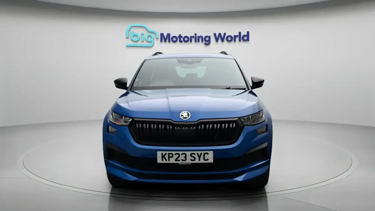 Used Skoda Kodiaq SportLine 150 HP (110 kW) 2023 Blue SUV