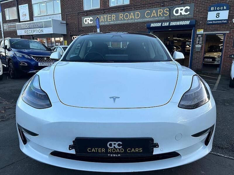 Used Tesla Model 3 Long Range AWD 254 kW (346 HP) 2021 White Sedan