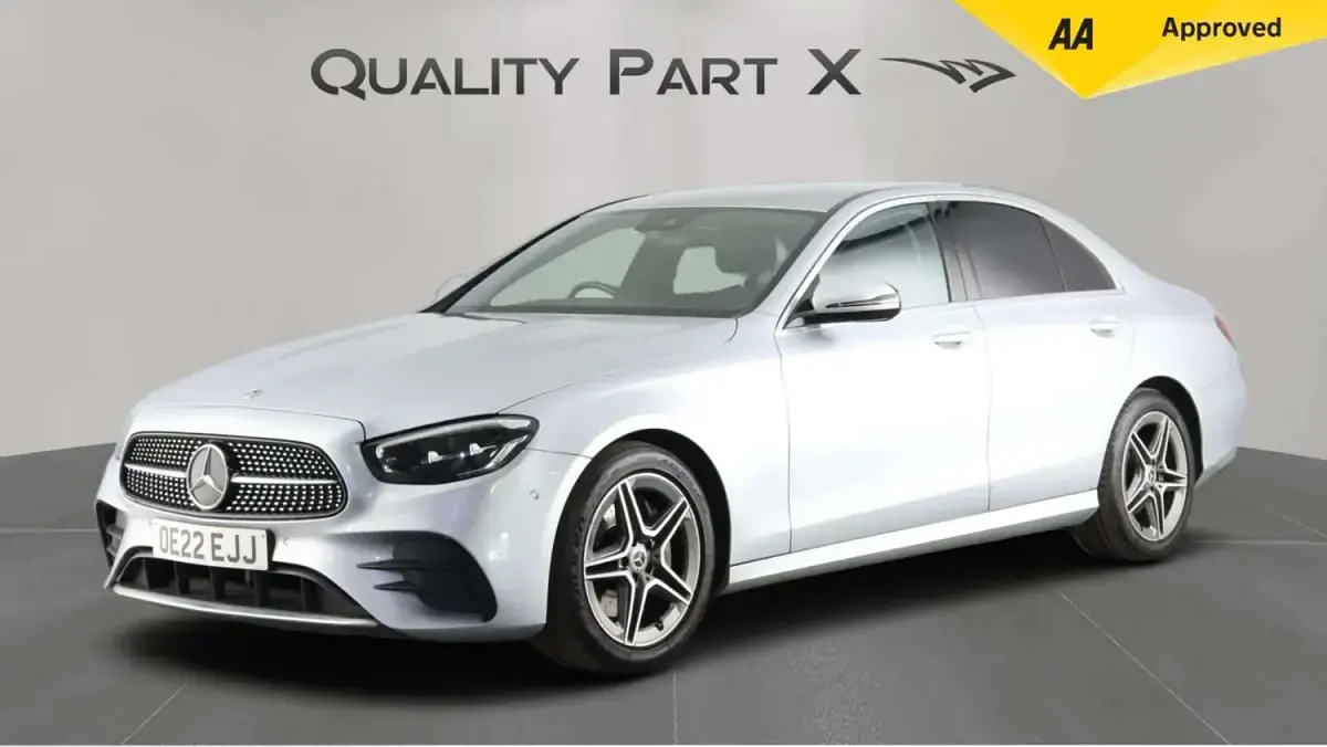 Used Mercedes E200 AMG line 2022 Silver Sedan