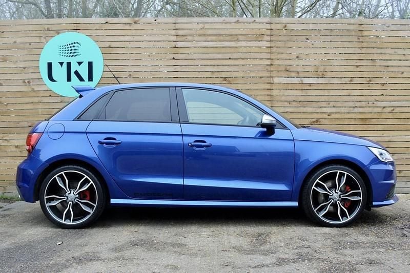 Used Audi S1 Advanced 2017 Blue Hatchback