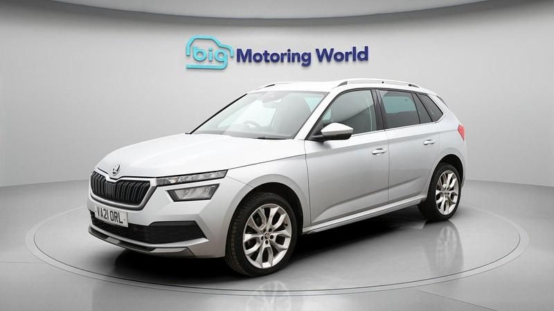 Used Skoda Kamiq SE L 109 HP (80 kW) 2021 Silver SUV