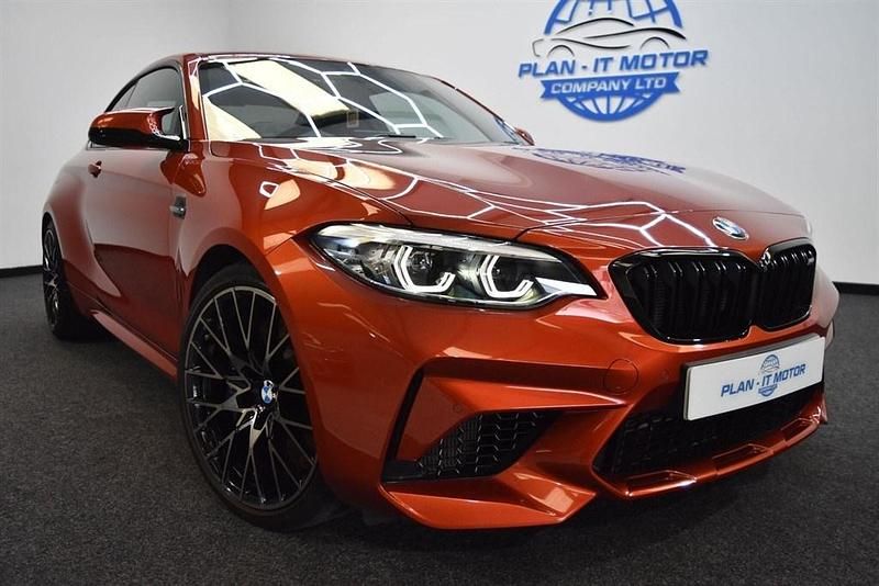 Begagnad BMW M2 Competition Edition 2019 Orange Sportkupé