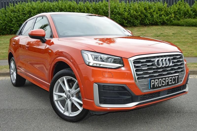 Coral orange metallic Used 2019 Audi Q2 S-Line SUV | £14,900 (Good price) - Image 1/4