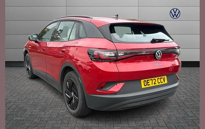 Used VW ID.4 Pure 108 kW (148 HP) 2022 Red SUV