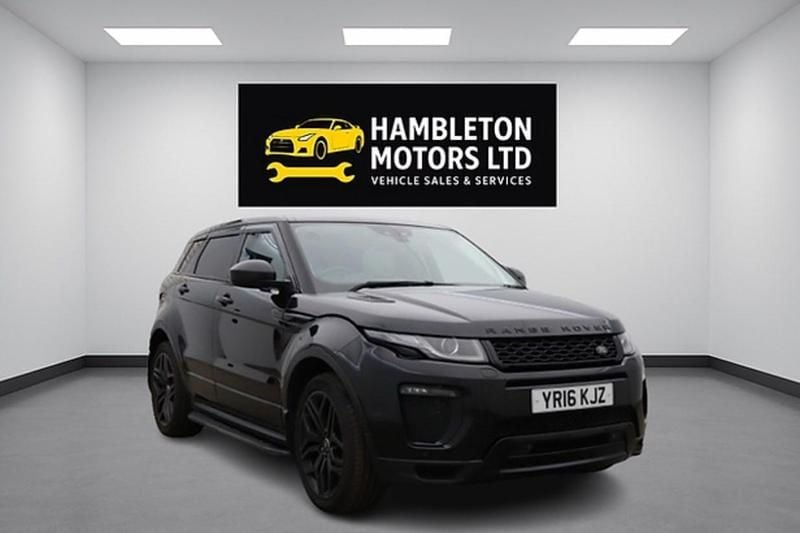 Black Used 2016 Land Rover Range Rover evoque HSE Dynamic Estate | £8,995 (Fair price) - Image 1/4