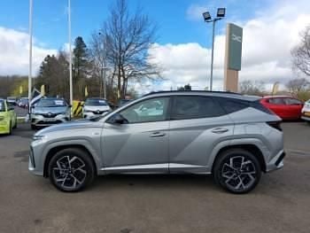 New Hyundai Tucson N Line 239 HP (175 kW) 2026 Metallic  shimmering silver SUV