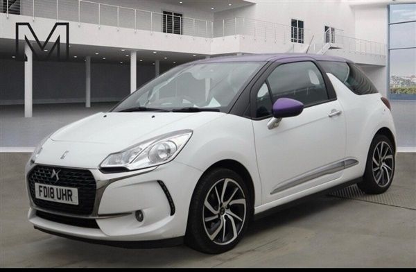 White Used 2018 DS Automobiles DS3 Connected Chic Hatchback | £7,200 (Fair price) - Image 1/1