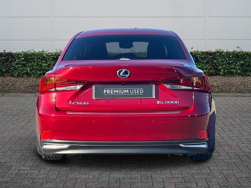 Used Lexus IS300h 2018 Red Sedan