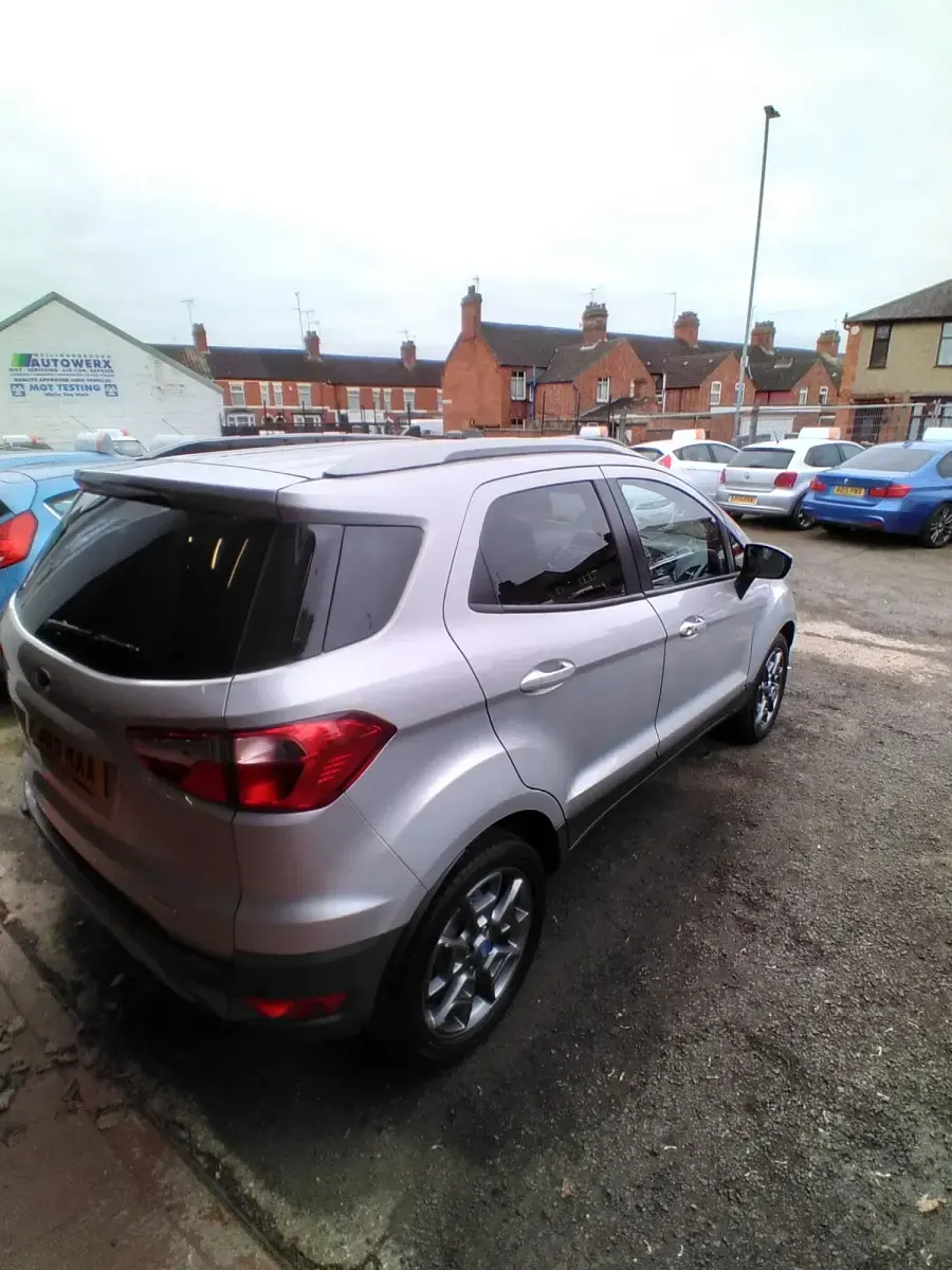 Used Ford Ecosport Titanium 125 HP (91 kW) 2015 Silver SUV