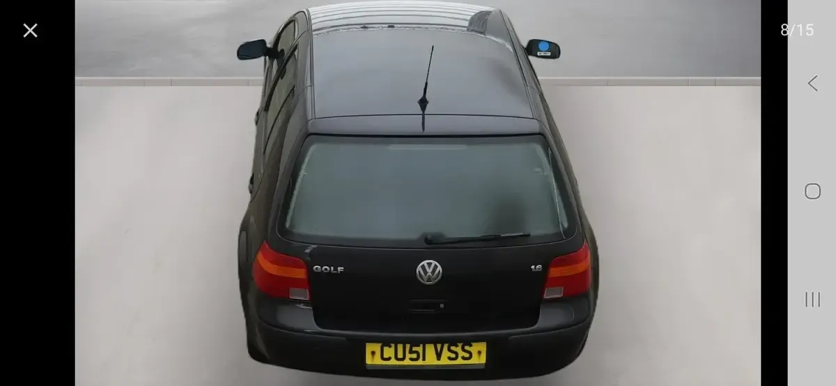 Used VW Golf IV SE 2001 Black Hatchback