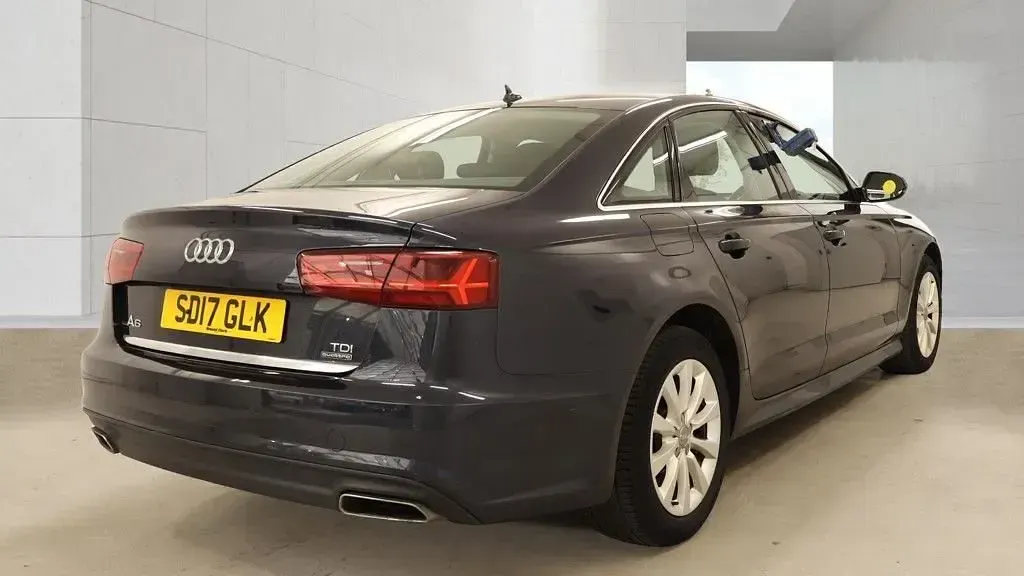 Used Audi A6 2017 Blue Sedan