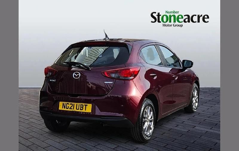 Used Mazda 2 73 HP (53 kW) 2021 Red Hatchback
