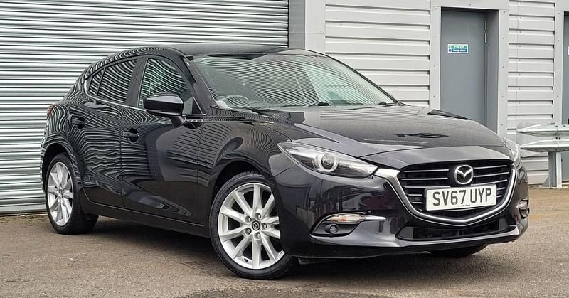 Black Used 2017 Mazda 3 Inclusive Hatchback | £8,499 (Fair price) - Image 1/4