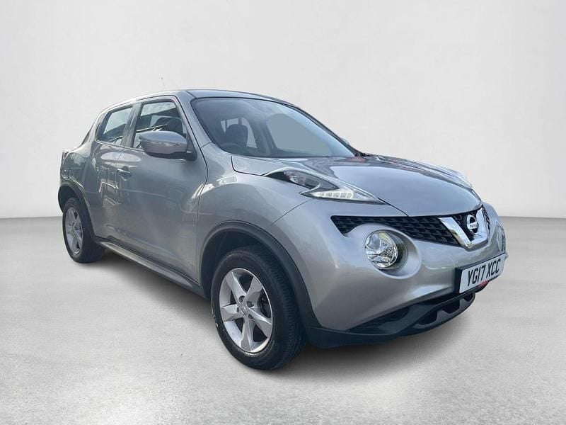 Silver Used 2017 Nissan Juke Visia SUV | £7,390 (Fair price) - Image 1/4