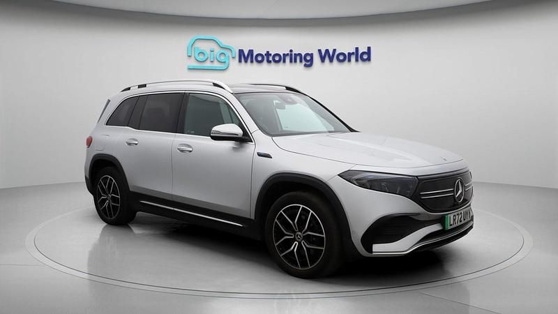 Used Mercedes EQB350 AMG line 214 kW (292 HP) 2022 Silver SUV