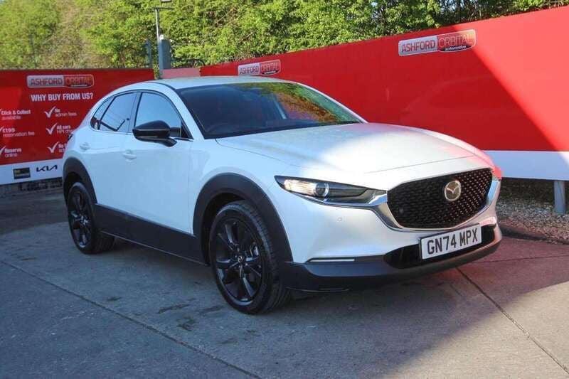 White Used 2024 Mazda CX-30 Homura-Line SUV | £25,695 (A bit pricey) - Image 1/4