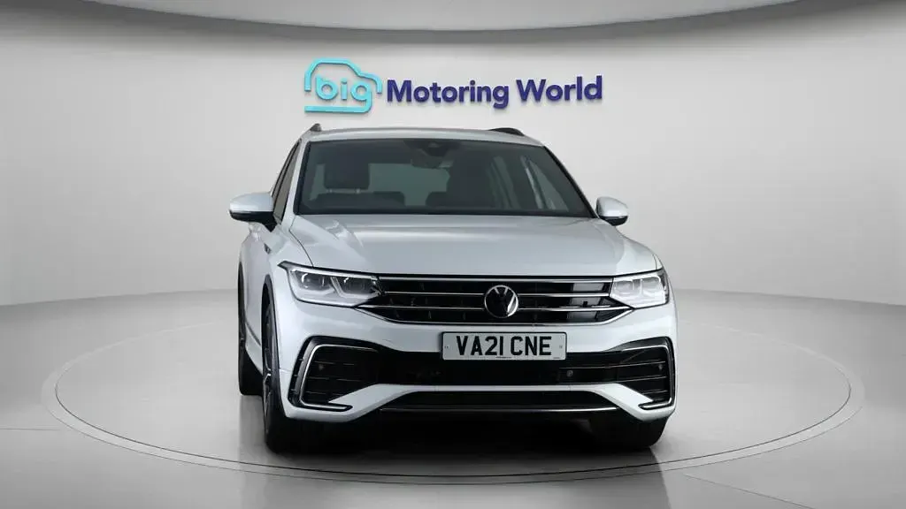 Used VW Tiguan R-line 150 HP (110 kW) 2021 White SUV