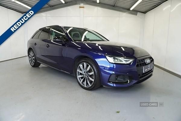 Blue Used 2022 Audi A4 Sport Estate | £20,495 (Good price) - Image 1/4