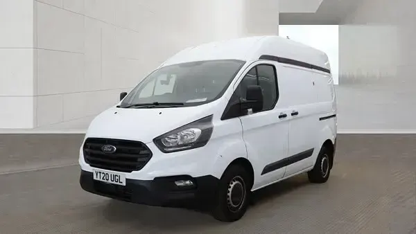 Used Ford Transit Custom 105 HP (77 kW) 2020 White Van