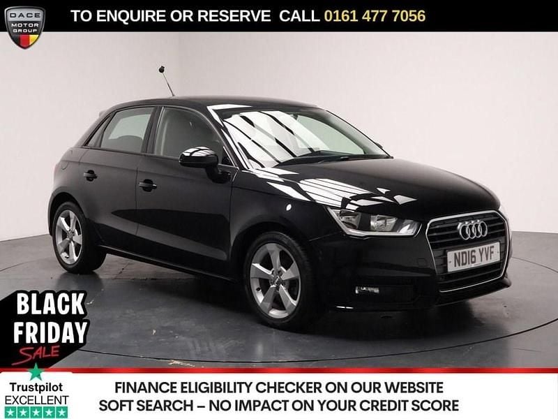 Black Used 2016 Audi A1 Sportback Sport Hatchback | £10,480 (Fair price) - Image 1/3