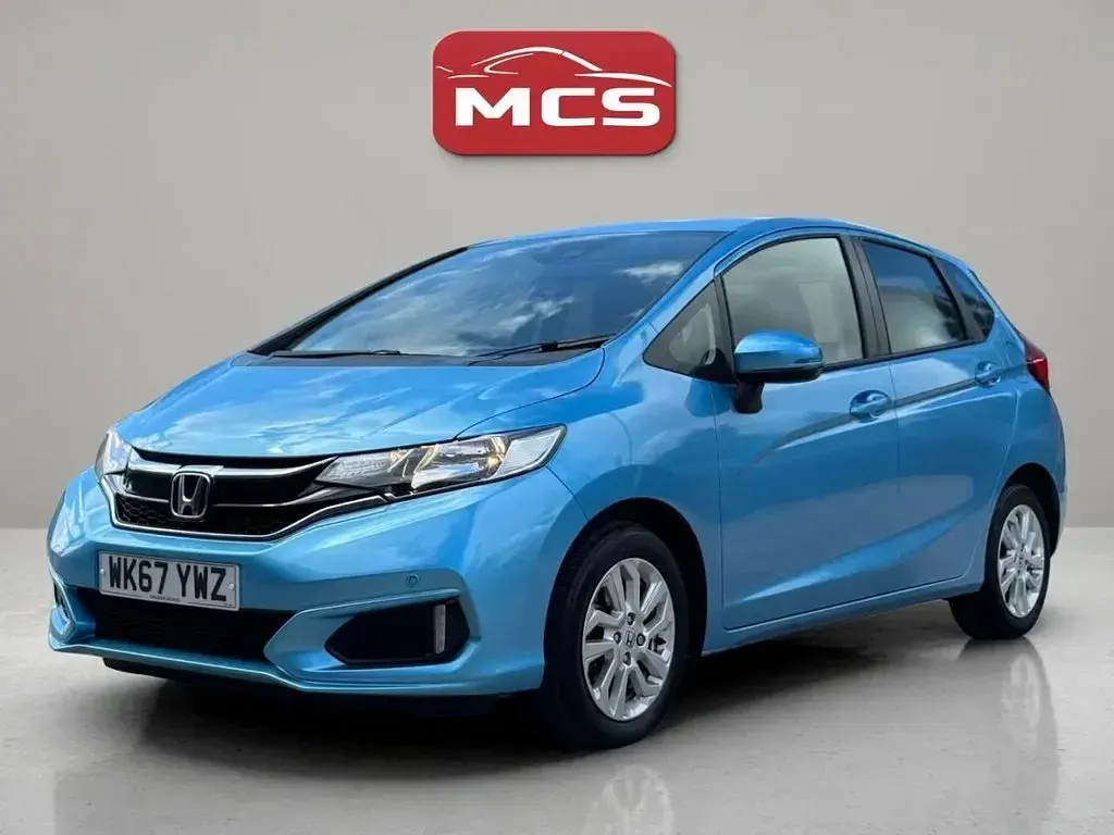 Used Honda Jazz SE 102 HP (75 kW) 2017 Blue Hatchback