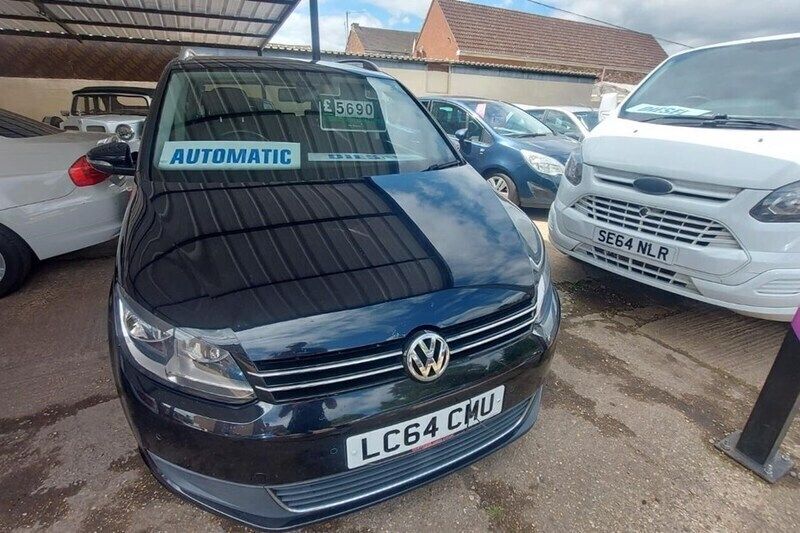 Black Used 2014 VW Touran SE MPV | £5,490 (Fair price) - Image 1/1
