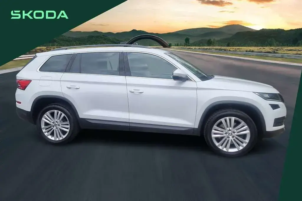 Used Skoda Kodiaq SE L 187 HP (137 kW) 2019 White SUV
