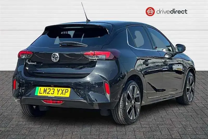 Used Vauxhall Corsa-e Ultimate 100 kW (136 HP) 2023 Black Hatchback