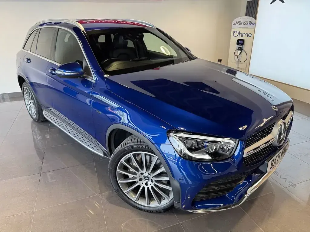 Used Mercedes GLC300 AMG Line Premium 2021 Blue SUV