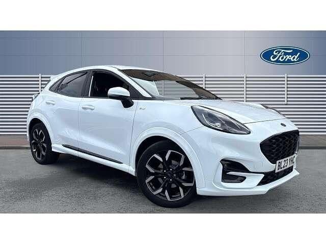 White Used 2023 Ford Puma ST-Line X SUV | £15,723 (Good price) - Image 1/4