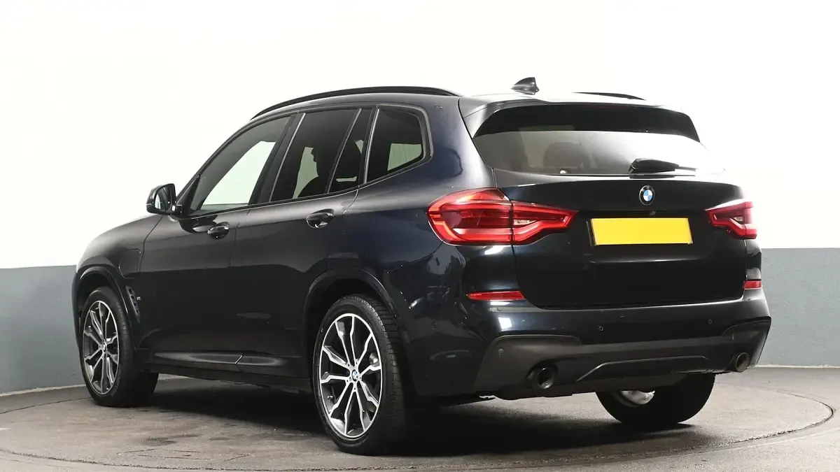 Used BMW X3 M Sport 292 HP (214 kW) 2021 Black SUV
