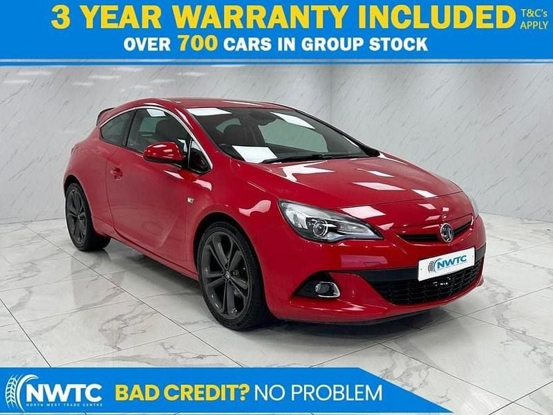 Used Vauxhall Astra GTC Edition 140 HP (102 kW) 2016 Red Coupe