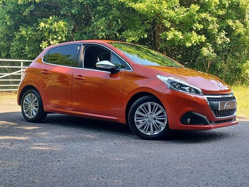 Orange Used 2017 Peugeot 208 Allure Hatchback | £5,257 (Fair price) - Image 1/3