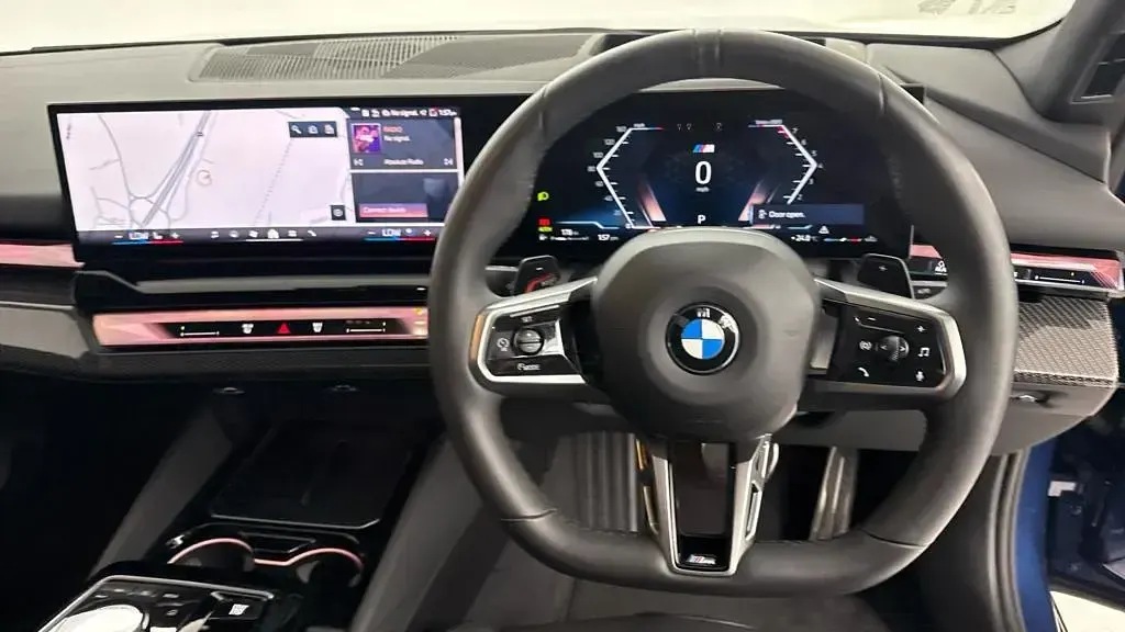 Used BMW 520 M Sport 2025 Blue Sedan