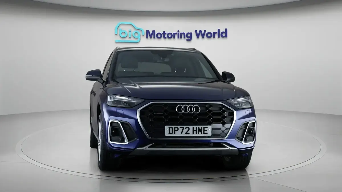 Used Audi Q5 S-Line 265 HP (194 kW) 2022 Blue SUV