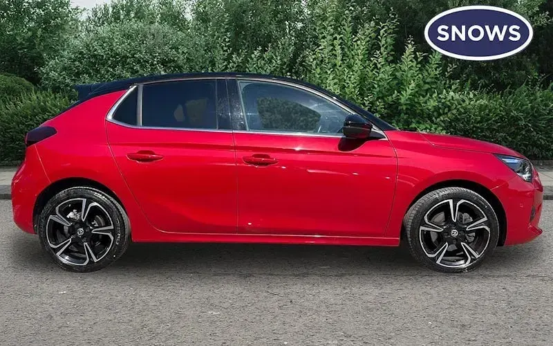 Used Vauxhall Corsa Ultimate 131 HP (96 kW) 2023 Red Hatchback