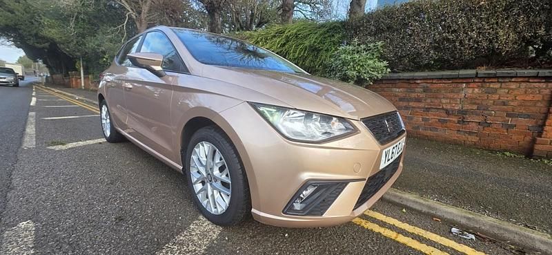Begagnad Seat Ibiza SE 75 HK (55 kW) 2018 Guld Halvkombi