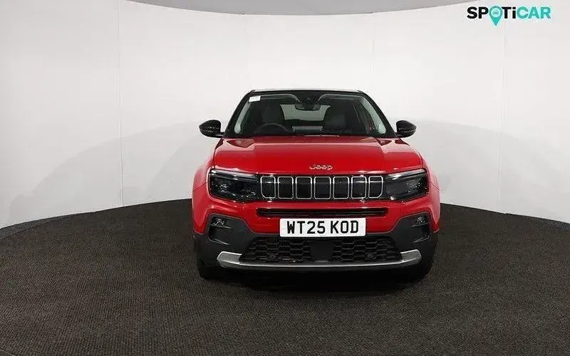 Used Jeep Avenger Summit 101 HP (74 kW) 2025 Red/black SUV