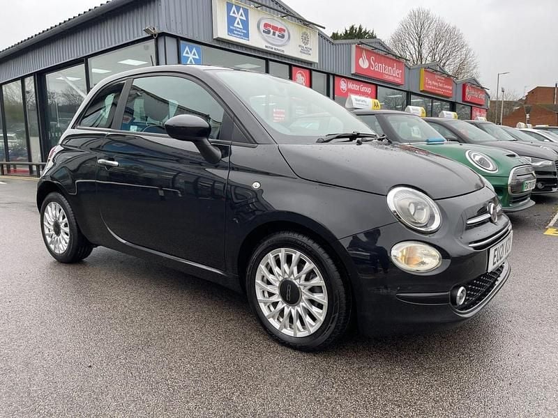 Used Fiat 500 Lounge 70 HP (51 kW) 2021 Black Hatchback