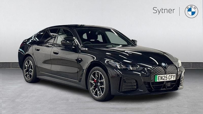 Black Used 2025 BMW i4 M Sport Sedan | £39,000 (Good price) - Image 1/4
